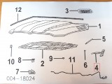 Hinge-Hood (left)